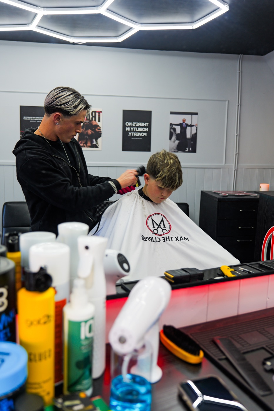 Max at work
